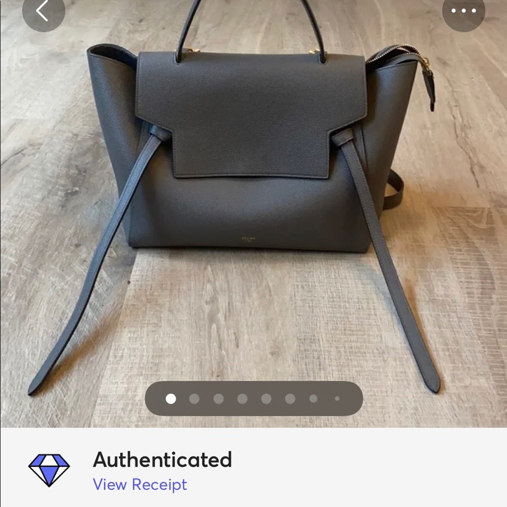 Celine Mini Belt Bag in grey - Picture 10 of 10